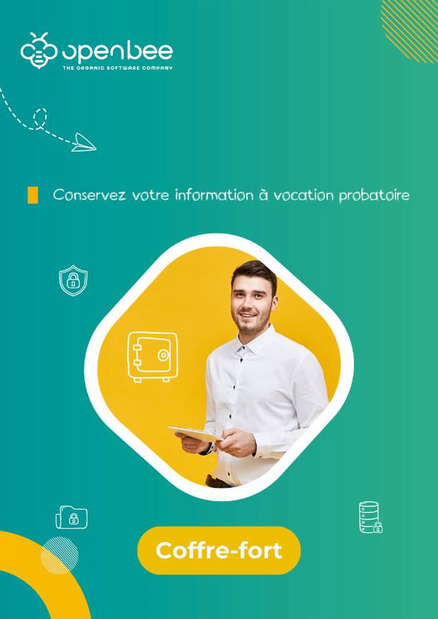 fiche produit coffre fort électronique de la GED