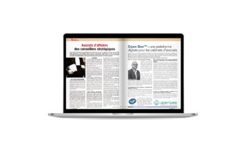 Vu dans la presse : Une plateforme digitale pour les cabinets d&rsquo;avocats